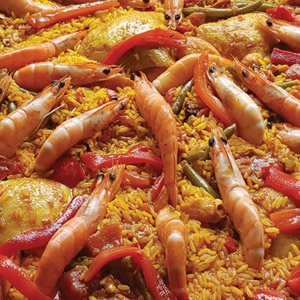 Paella andalouse traditionnelle - Jose traiteur à sorgues